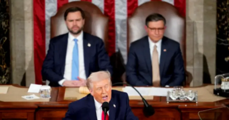 Donald Trump vante un 'âge d'or' américain lors d'un discours record sur l'état de l'Union