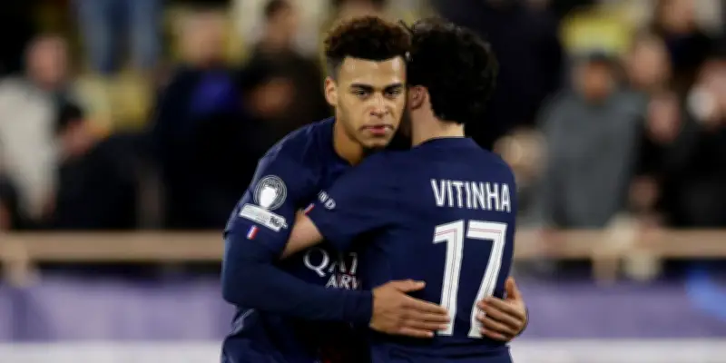 Désiré Doué, héros du PSG face à Monaco en Ligue des champions