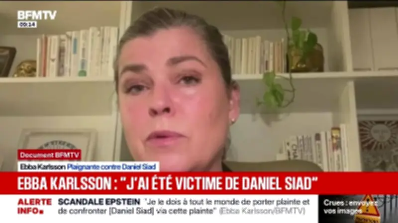 Ebba Karlsson, ex-mannequin, porte plainte contre un recruteur présumé d'Epstein