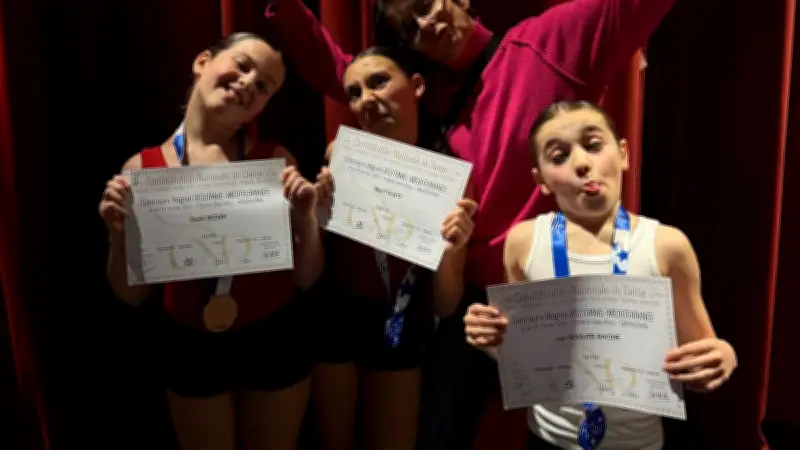 Emma Bezier, 11 ans, brille au concours régional de danse et se qualifie pour le national