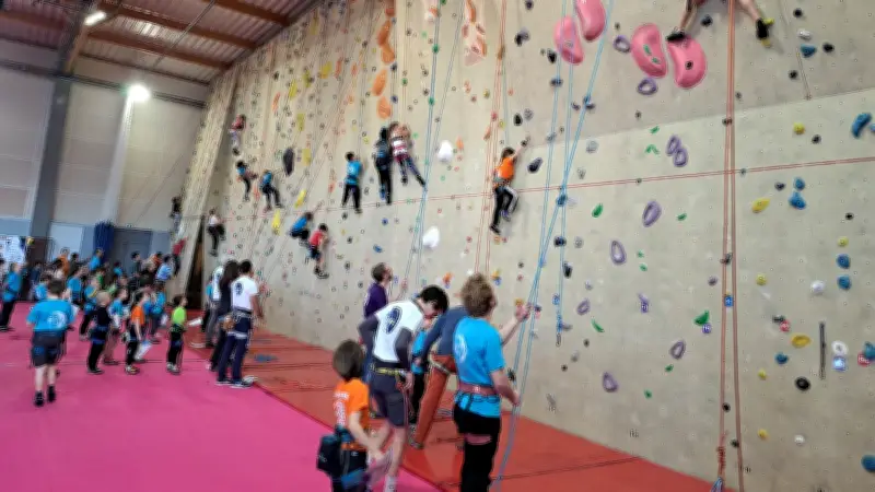 Escalade à Clarensac : 140 grimpeurs pour un premier succès compétitif