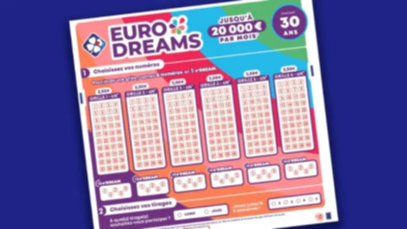 EuroDreams : les numéros gagnants du tirage du lundi 9 février 2026 dévoilés