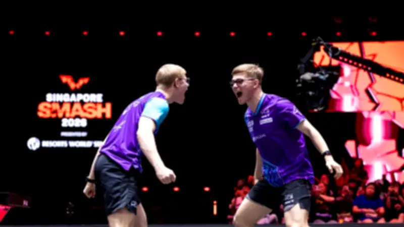 Exploit historique des frères Lebrun : le ping français triomphe en double à Singapour