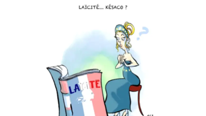 Exposition "Laïcité mon amour" : 60 caricatures d'ALF à Mèze