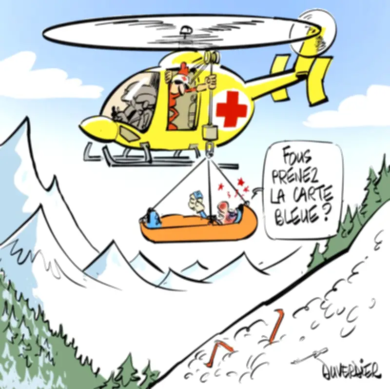 Faut-il faire payer les secours en montagne ? La Cour des comptes préconise un remboursement