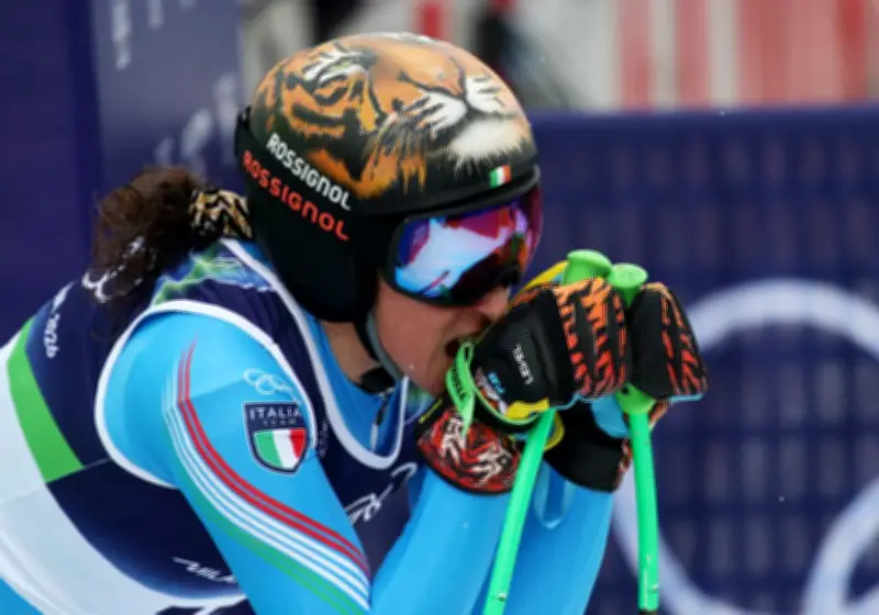 Federica Brignone, de la chute à la flamme olympique, un défi de résilience