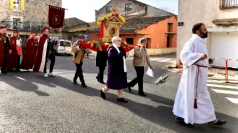 Fontès célèbre saint Valentin : une procession séculaire contre les épidémies