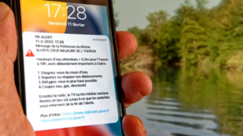 FR-Alert : Comprendre les notifications d'urgence lors de la tempête Nils