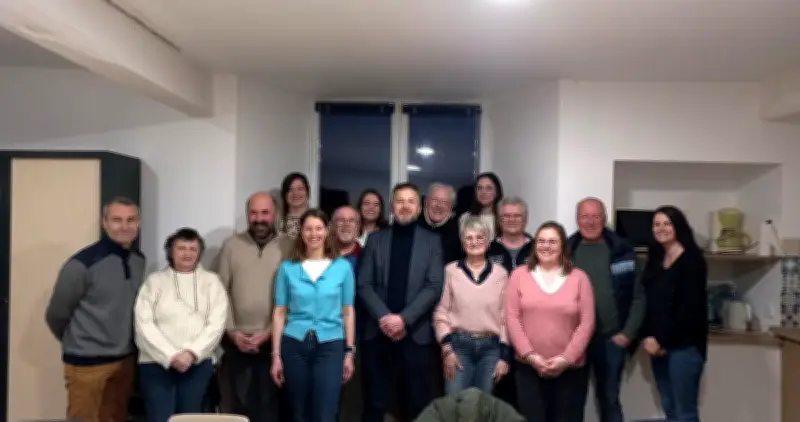 Franck Moissat présente sa liste Continuons ensemble pour les municipales à La Chapelle-Gonaguet