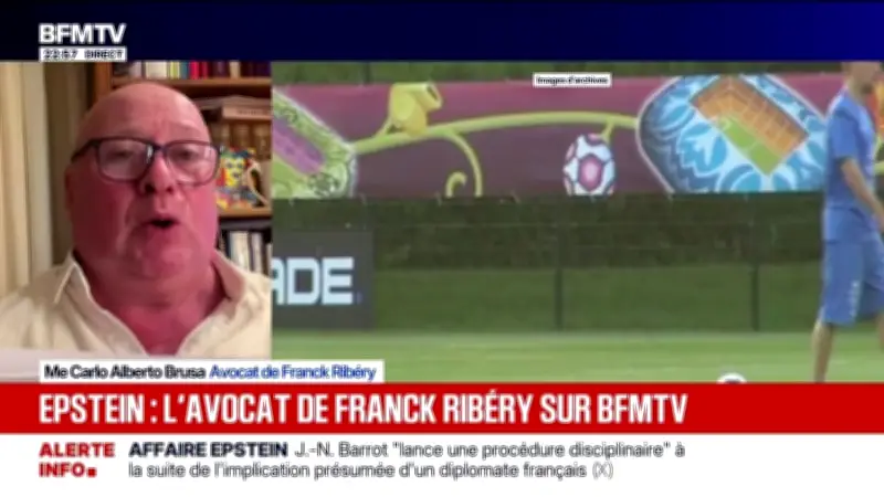 Franck Ribéry cité dans les fichiers Epstein : son avocat dépose plainte pour dénonciation calomnieuse