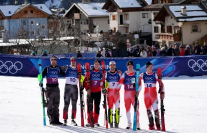 Franjo von Allmen enchaîne l'or olympique avec le combiné alpin par équipe