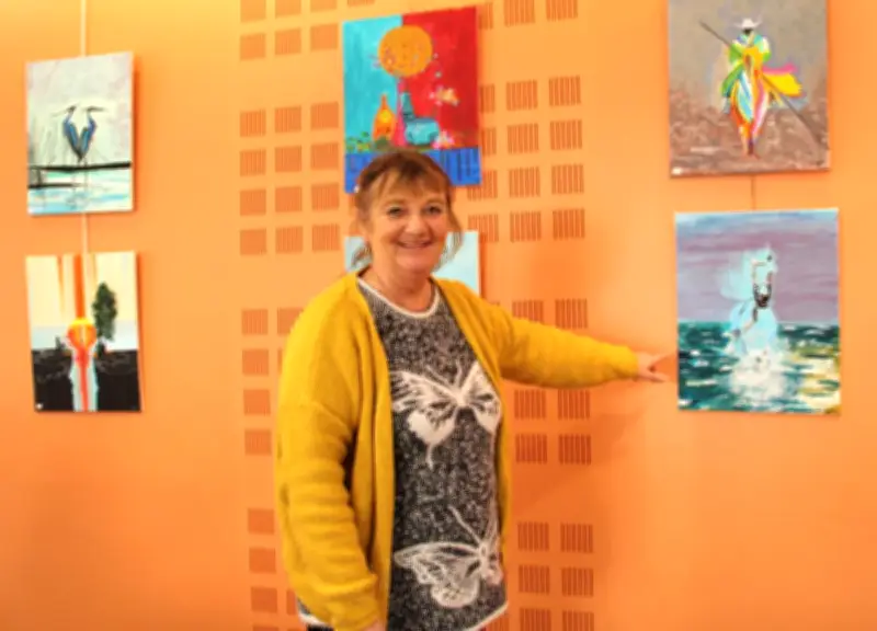 Françoise Malifarges expose ses toiles à Prigonrieux : une première à l'âge de la retraite