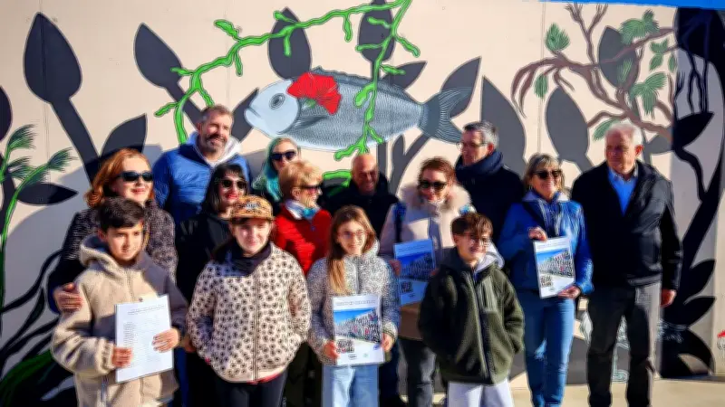 Frontignan célèbre l'art et la biodiversité avec une fresque et une boîte à livres