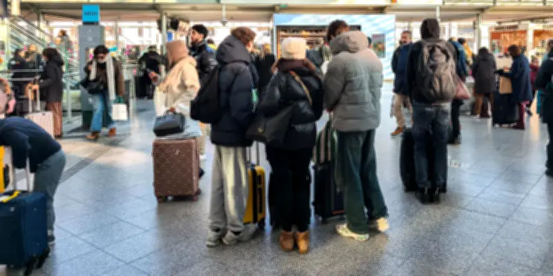 Gare de Lyon : l'affluence record des départs en ski en train explose
