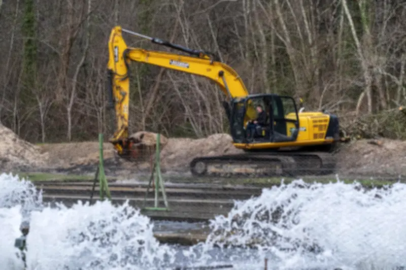 Geloux : une pisciculture conçue pour résister aux inondations et produire 20 tonnes annuelles