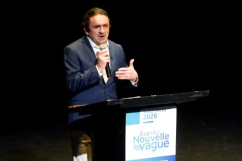 Guillaume Barucq présente sa liste et son programme pour les municipales à Biarritz