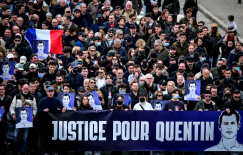 Hommage à Quentin Deranque : une marche de l'ultradroite à Lyon sous tension