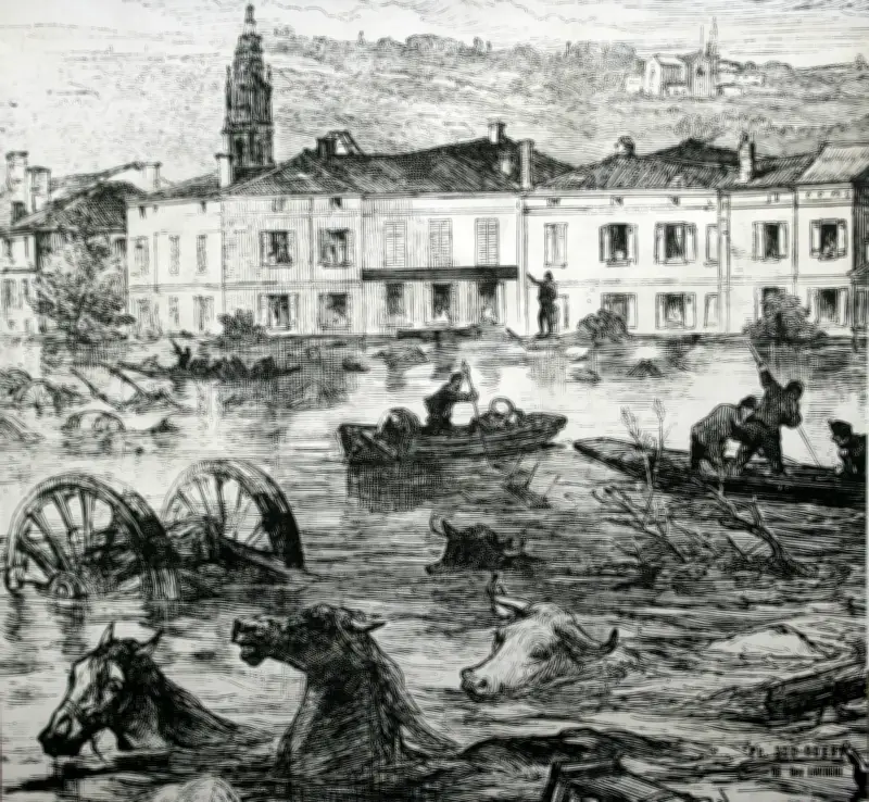 Il y a 42 ans, le plan de Michel d'Ornano pour dompter et assainir la Garonne