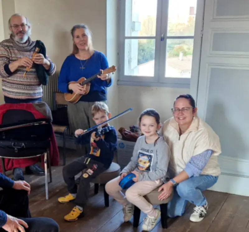 Inauguration de l'école de musique Le Goupil à Sérignac-sur-Garonne