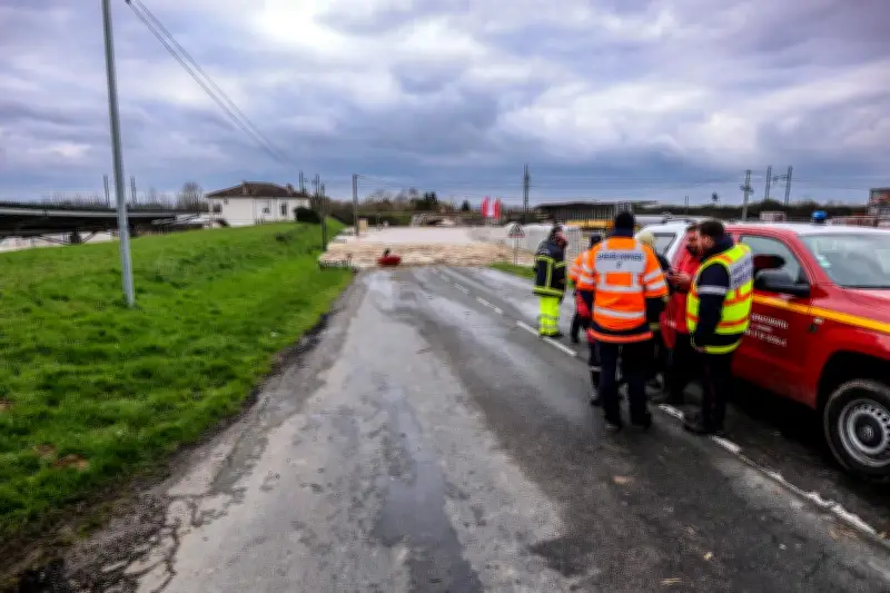 Inondations dans le Val de Garonne : digue rompue à Aiguillon, routes submergées et solidarité en action