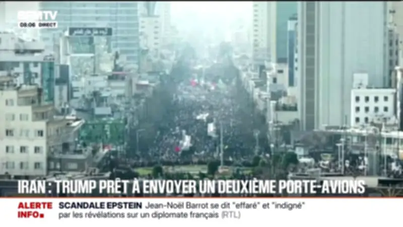 Iran : le régime célèbre l'anniversaire de la révolution islamique