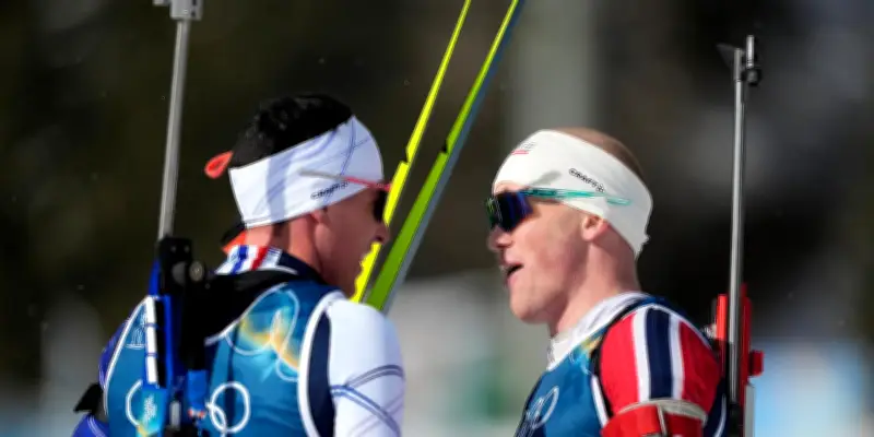 JO 2026 : Johannes Dale-Skjevdal couronné roi de la mass start en biathlon