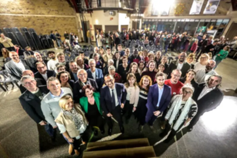 Jérôme Marbot présente sa liste Nouvelle ère pour les municipales de Pau