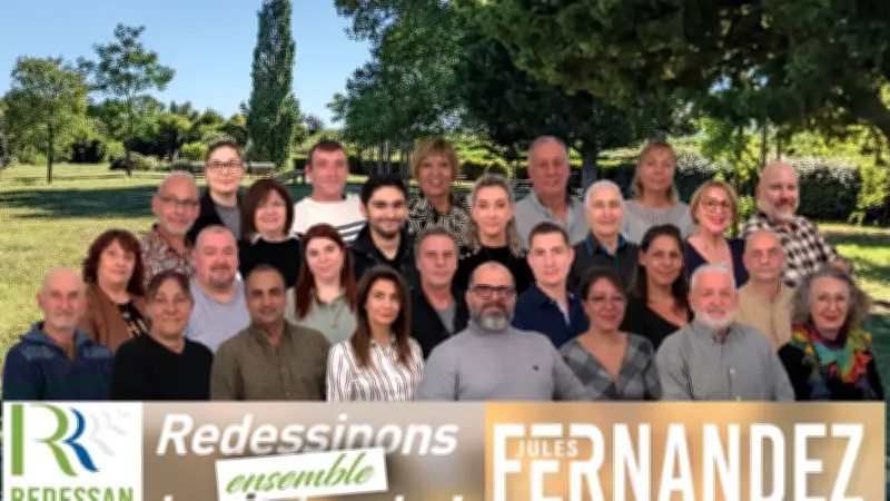 Jules Fernandez dévoile sa liste "Redessan Renouveau" pour les élections municipales