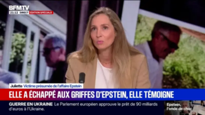 Juliette, présumée victime d'Epstein, témoigne de sa rencontre avec le financier à New York