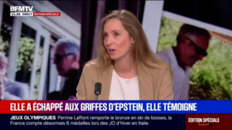 Juliette, victime présumée d'Epstein, témoigne de sa rencontre avec Daniel Siad