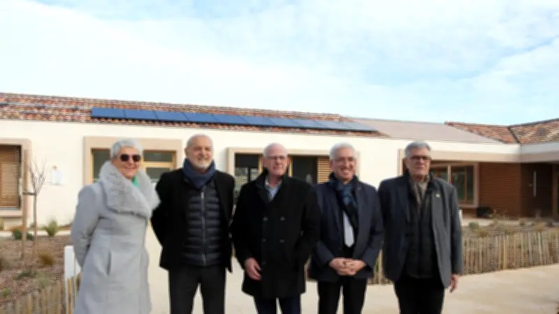 Kléber Mesquida visite les projets culturels et éducatifs soutenus par le Département à Bédarieux