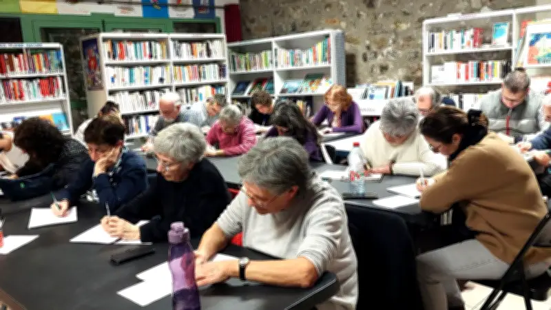 La dictée de la bibliothèque de Nébian attire un public record dans l'Hérault