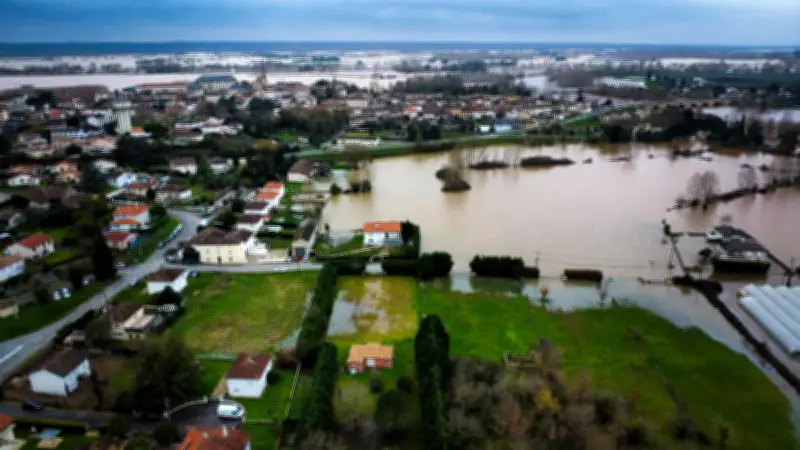 La Garonne atteint son pic à Aiguillon, l'inquiétude persiste avec la tempête Pedro
