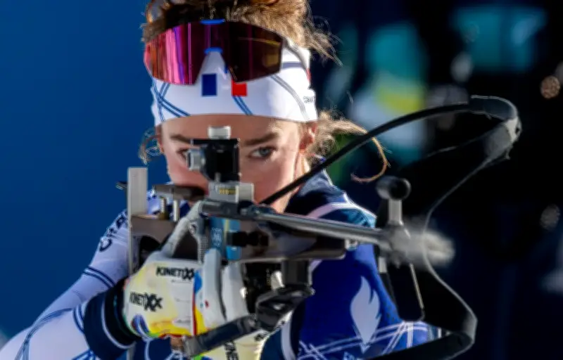 La série de médailles française en biathlon s'interrompt à Anterselva, Lou Jeanmonnot frustrée