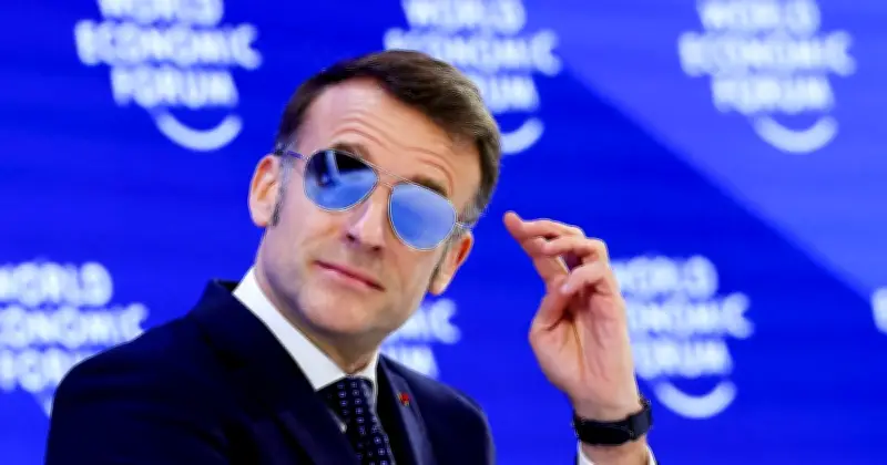 L'accent français de Macron à Davos révèle un syndrome national