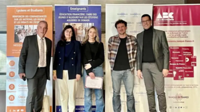 Léane Adenis, lycéenne d'Uzès, brille au Prix national de l'excellence économique