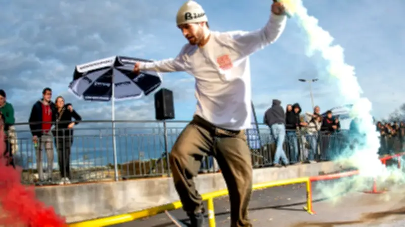 L'association Attitude anime Montpellier avec sa Winter Jam en BMX et skate