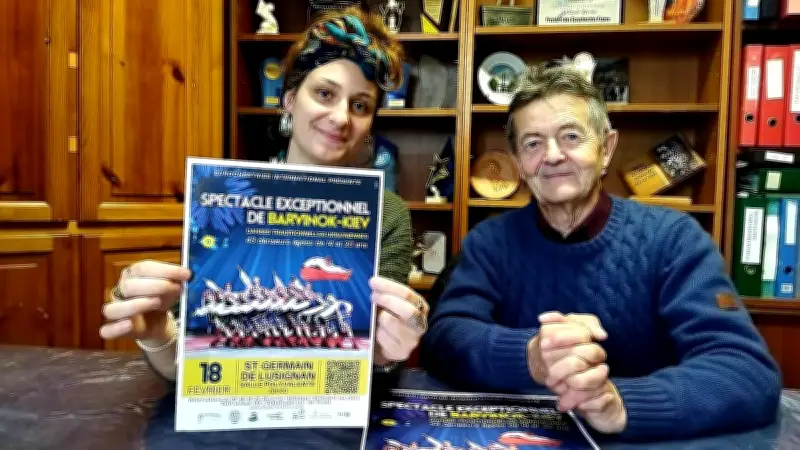 Le ballet ukrainien Barvinok-Kiev en spectacle à Saint-Germain-de-Lusignan