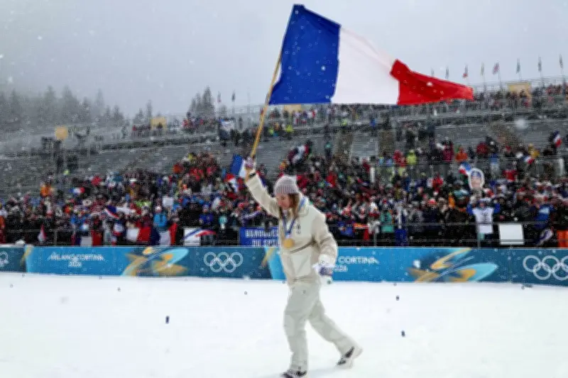 Le biathlon français en apesanteur après un record historique de treize médailles