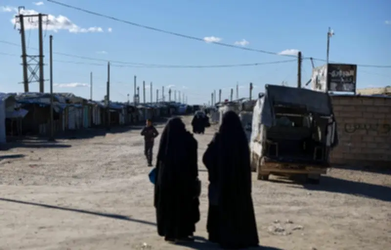 Le camp d'Al-Hol en Syrie se vide après le retrait des forces kurdes