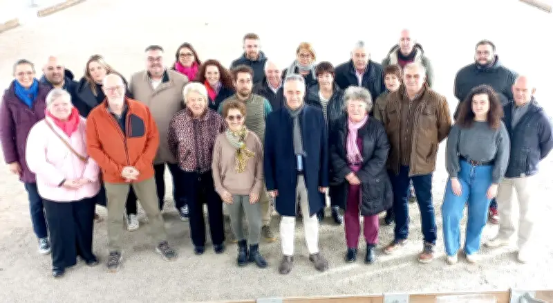 Le candidat divers droite présente son équipe endeuillée par la disparition d'un pilier