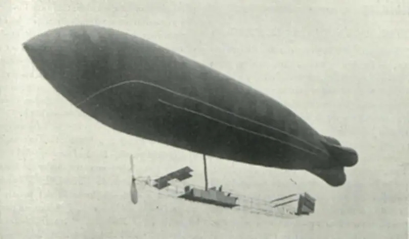 Le dirigeable España, pionnier de l'aviation française vendu à l'Espagne en 1910