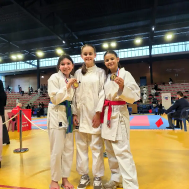 Le Karaté Club Le Samouraï brille au championnat de Nouvelle-Aquitaine