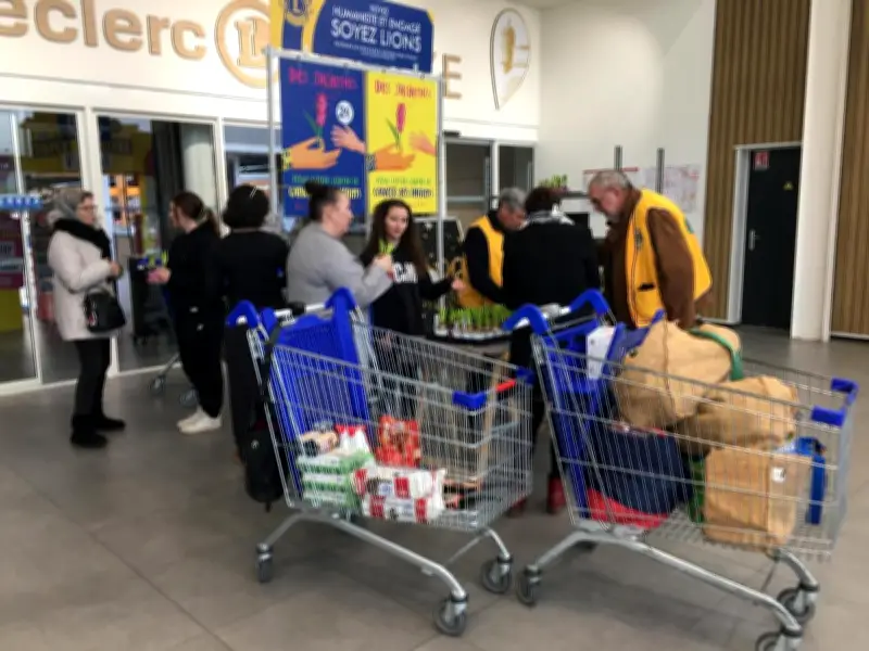 Le Lions Club de Blaye vend 720 jacinthes pour le cancer infantile et organise une conférence sur le handicap