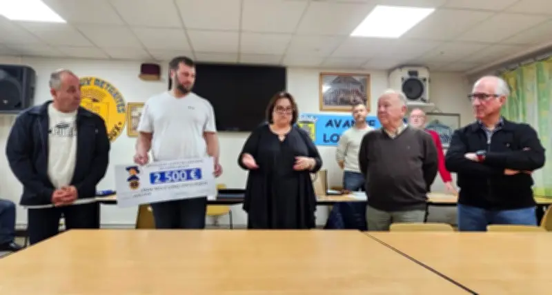 Le Lions Club de Casteljaloux remet 2500 euros pour le Téléthon et prépare une soirée solidaire