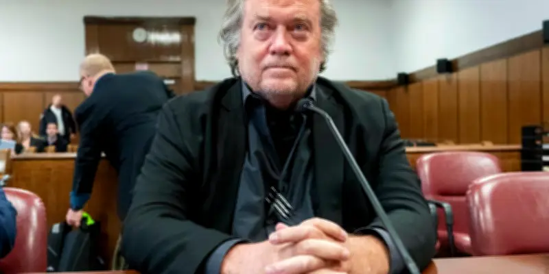 Le ministère de la justice américain demande l'annulation de la condamnation de Steve Bannon