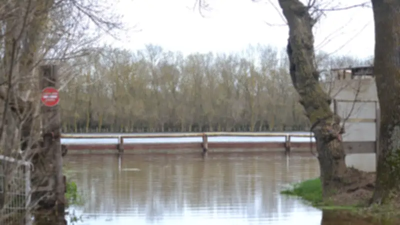 Le Pré des Demoiselles inondé après un hiver exceptionnellement pluvieux