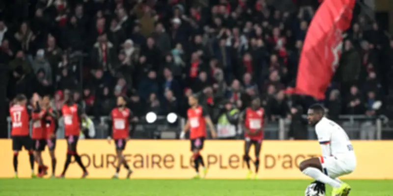 Le PSG chute à Rennes et risque de perdre la tête de la Ligue 1
