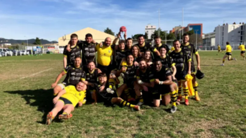 Le Rugby Club Bagnols Marcoule qualifié pour les phases finales en Réserve Régionale 2