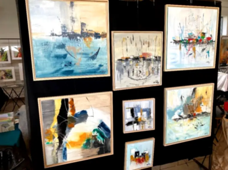 Le Salon d'Hiver de L'Art et Création Rassemble 47 Artistes Locaux à Soustons